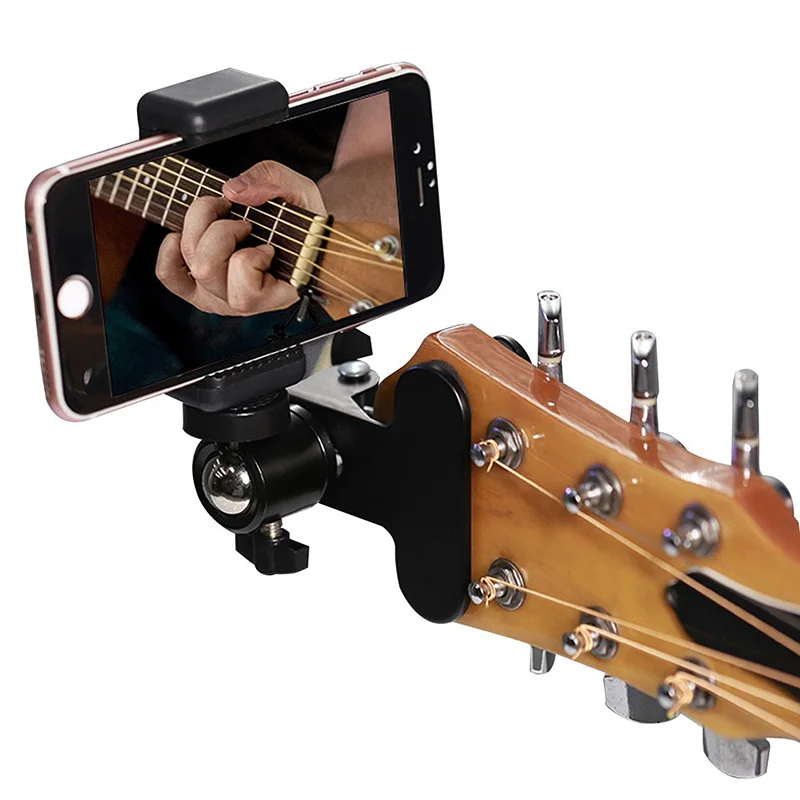 Guitar Phone Holder Desktop Music Guitar Holder Guitar Head Clip For Mobile Phone Live Broadcast Bracket Stand Tripod Clip Head
Guitar Phone Holder Desktop Music Guitar Holder Guitar Head Clip For Mobile Phone Live Broadcast Bracket Stand Tripod Clip Head