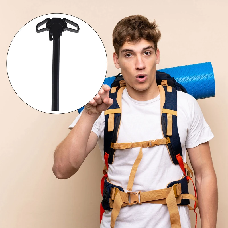 Multifunctional Small Outdoor Life-saving Aluminum Alloy Folding Machine Handle Butterfly Pull Machine Handle Tactical Handle
Multifunctional Small Outdoor Life-saving Aluminum Alloy Folding Machine Handle Butterfly Pull Machine Handle Tactical Handle