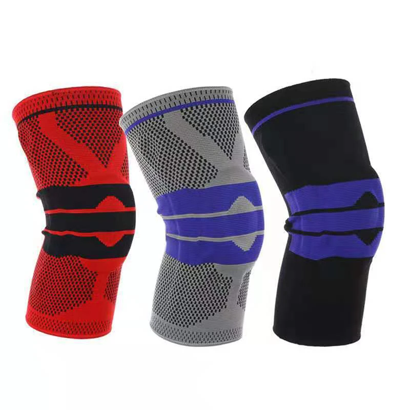 1 PCS Silicone Padded Knee Pads Supports Brace Basketball Fitness Meniscus Patella Protection Kneepads Sports Safety Knee Sleeve
1 PCS Silicone Padded Knee Pads Supports Brace Basketball Fitness Meniscus Patella Protection Kneepads Sports Safety Knee Sleeve