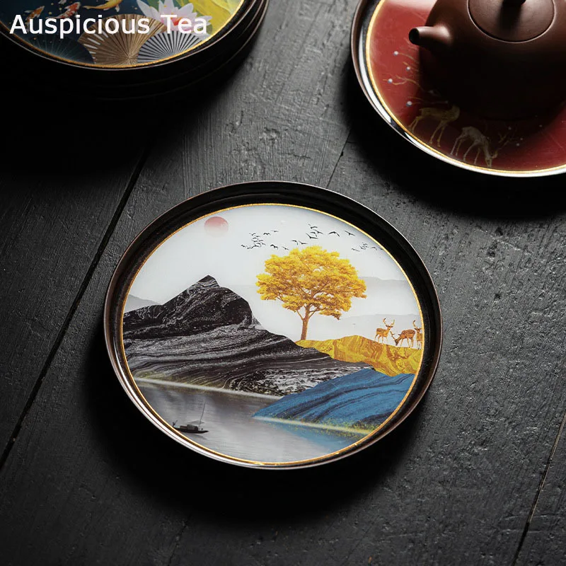 Fruit Tray National Trendy Style Full Pot Bearing Ceramic Water Storage Bamboo Tea Tray Teapot Bottom Support Accessories Gifts
Fruit Tray National Trendy Style Full Pot Bearing Ceramic Water Storage Bamboo Tea Tray Teapot Bottom Support Accessories Gifts