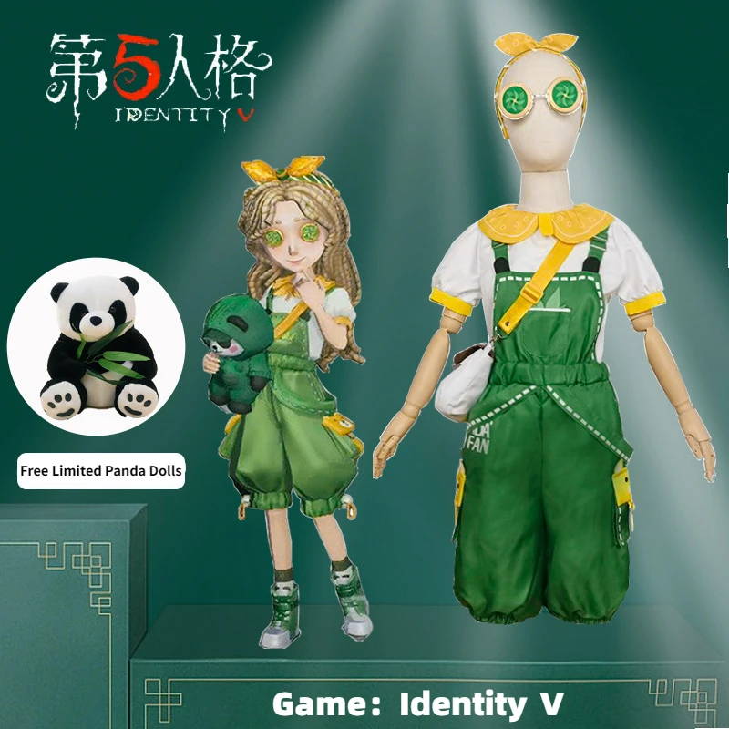 Game Identity Ⅴ Girls Cosplay Costume Little Girl Gun Gun Partner Survivor Children Outfits Anime Green Little Girl 6 Pieces Set
Game Identity Ⅴ Girls Cosplay Costume Little Girl Gun Gun Partner Survivor Children Outfits Anime Green Little Girl 6 Pieces Set