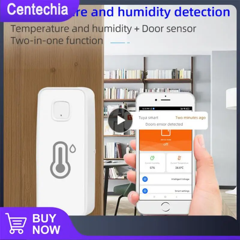 Smart Life Temperature And Humidity Detector Remote Control 2 In 1 Detecter Universal Tuya Zigbee Door Sensor
Smart Life Temperature And Humidity Detector Remote Control 2 In 1 Detecter Universal Tuya Zigbee Door Sensor