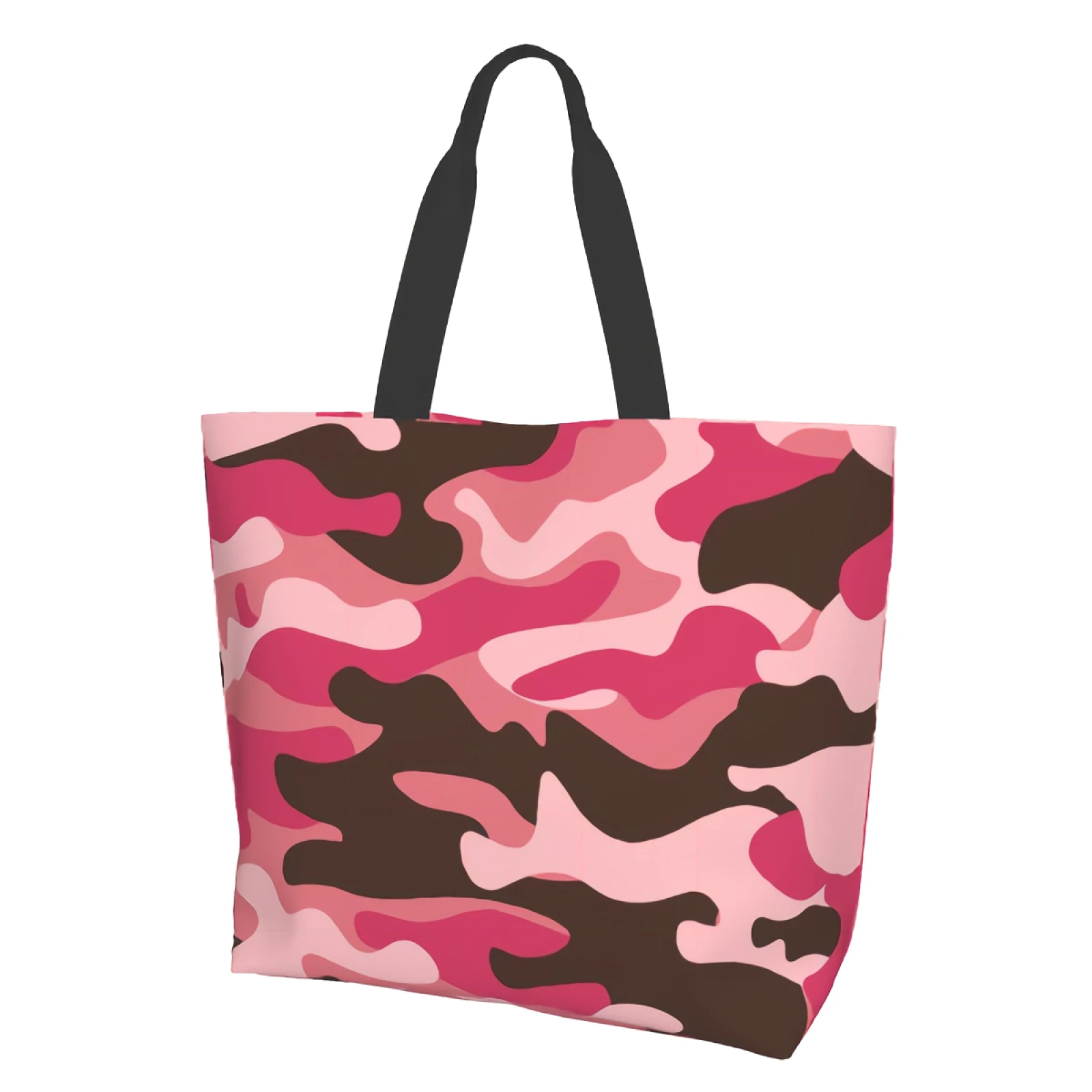 Camouflage Reusable Tote Bag Shopping Travel Storage Tote Lightweight Washable Shoulder Bags Handbag with Inside Pockets
Camouflage Reusable Tote Bag Shopping Travel Storage Tote Lightweight Washable Shoulder Bags Handbag with Inside Pockets