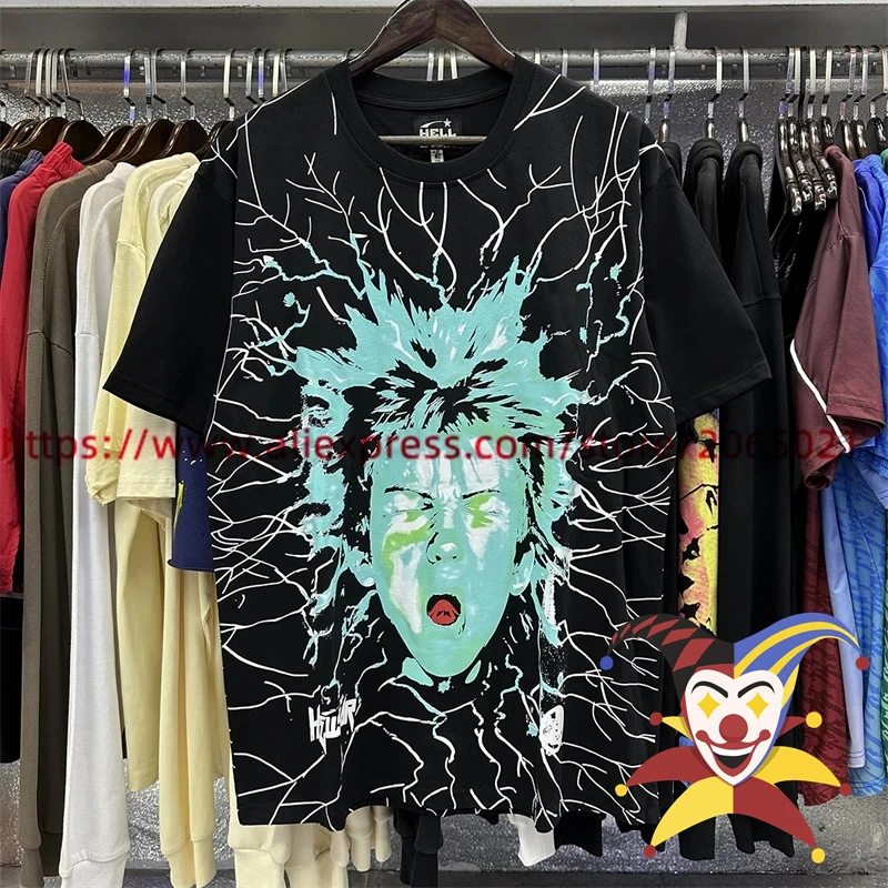 Hellstar Electric Tee Men Women Vintage T-shirt High Quality Tops Hip Hop Kids Short Sleeve
Hellstar Electric Tee Men Women Vintage T-shirt High Quality Tops Hip Hop Kids Short Sleeve