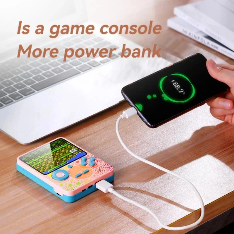 NEW Upgrade G6 Retro Handheld 666 Gaming Arcade 3.5" Screen 5000 mAh Power Macaron Charging Treasure Console Child's Favorite 
NEW Upgrade G6 Retro Handheld 666 Gaming Arcade 3.5" Screen 5000 mAh Power Macaron Charging Treasure Console Child's Favorite