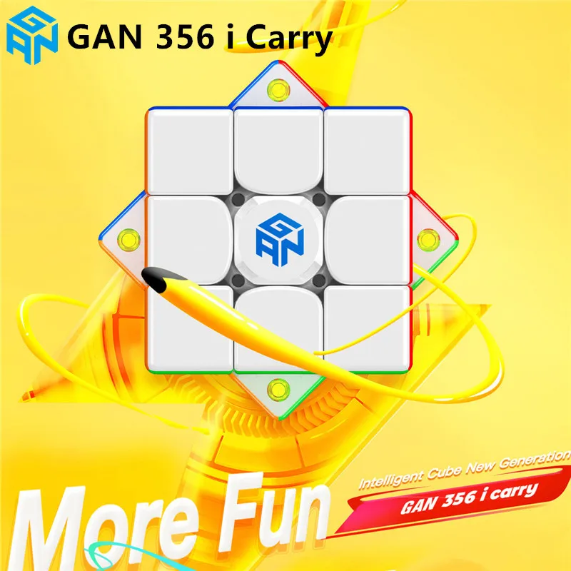 

GAN 356 I Carry Magnetic Magic Speed Cube Professional Antistress Puzzle Fidget Toys Children's Gifts GAN 356 ICarry