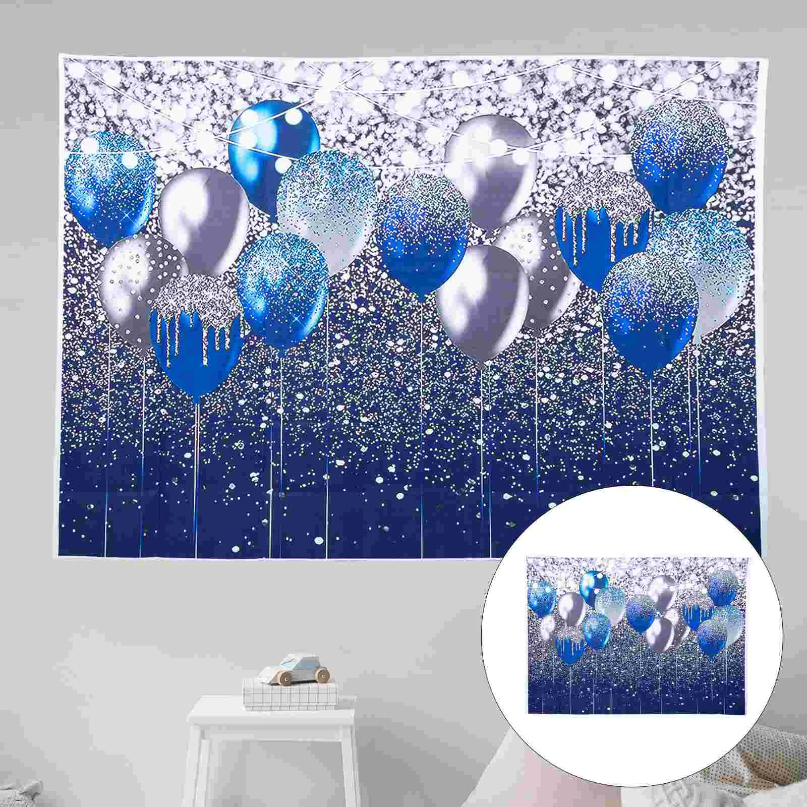 Photo Backdrop Balloon Pattern Birthday Festival Background Decor Wall Tapestry Photography Background
Photo Backdrop Balloon Pattern Birthday Festival Background Decor Wall Tapestry Photography Background
