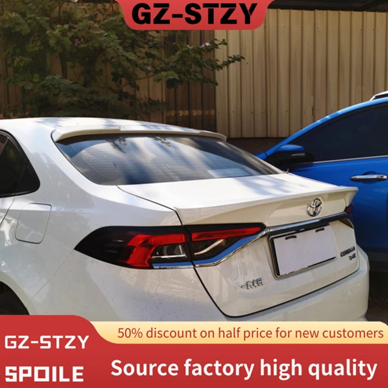 Спойлер для Toyota Corolla 2019 2020 2021, ABS глянцевый черный/углеродное волокно, спойлер на крышу заднего окна, Стайлинг автомобиля
Спойлер для Toyota Corolla 2019 2020 2021, ABS глянцевый черный/углеродное волокно, спойлер на крышу заднего окна, Стайлинг автомобиля
