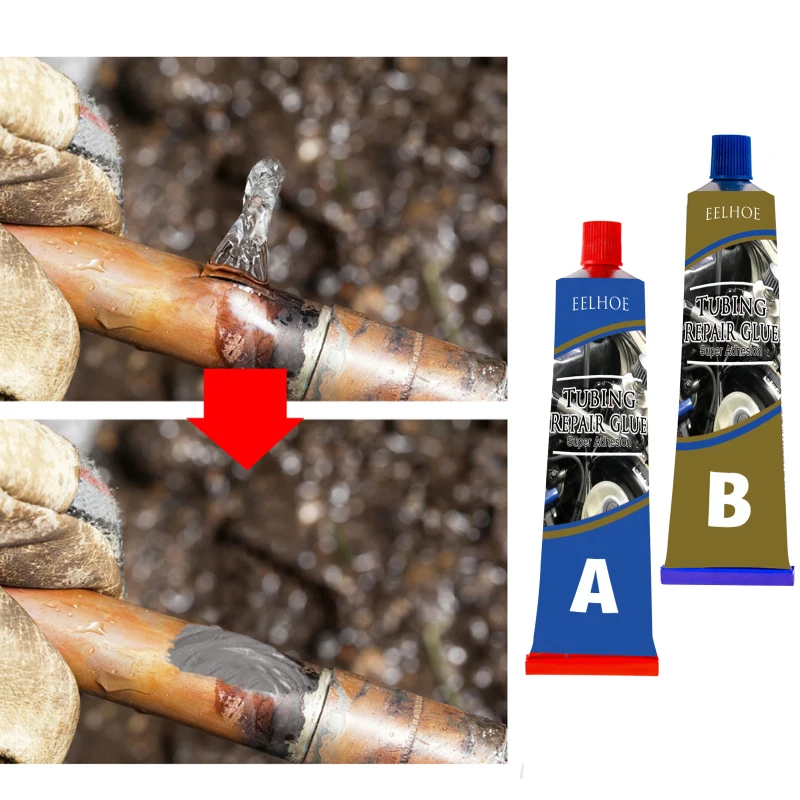 Eelhoe A+B Casting Adhesive Metal Repair Glue Fuel Tank Tubing Repair Agent High Temperature Plugging Glue Auto Accessories
Eelhoe A+B Casting Adhesive Metal Repair Glue Fuel Tank Tubing Repair Agent High Temperature Plugging Glue Auto Accessories