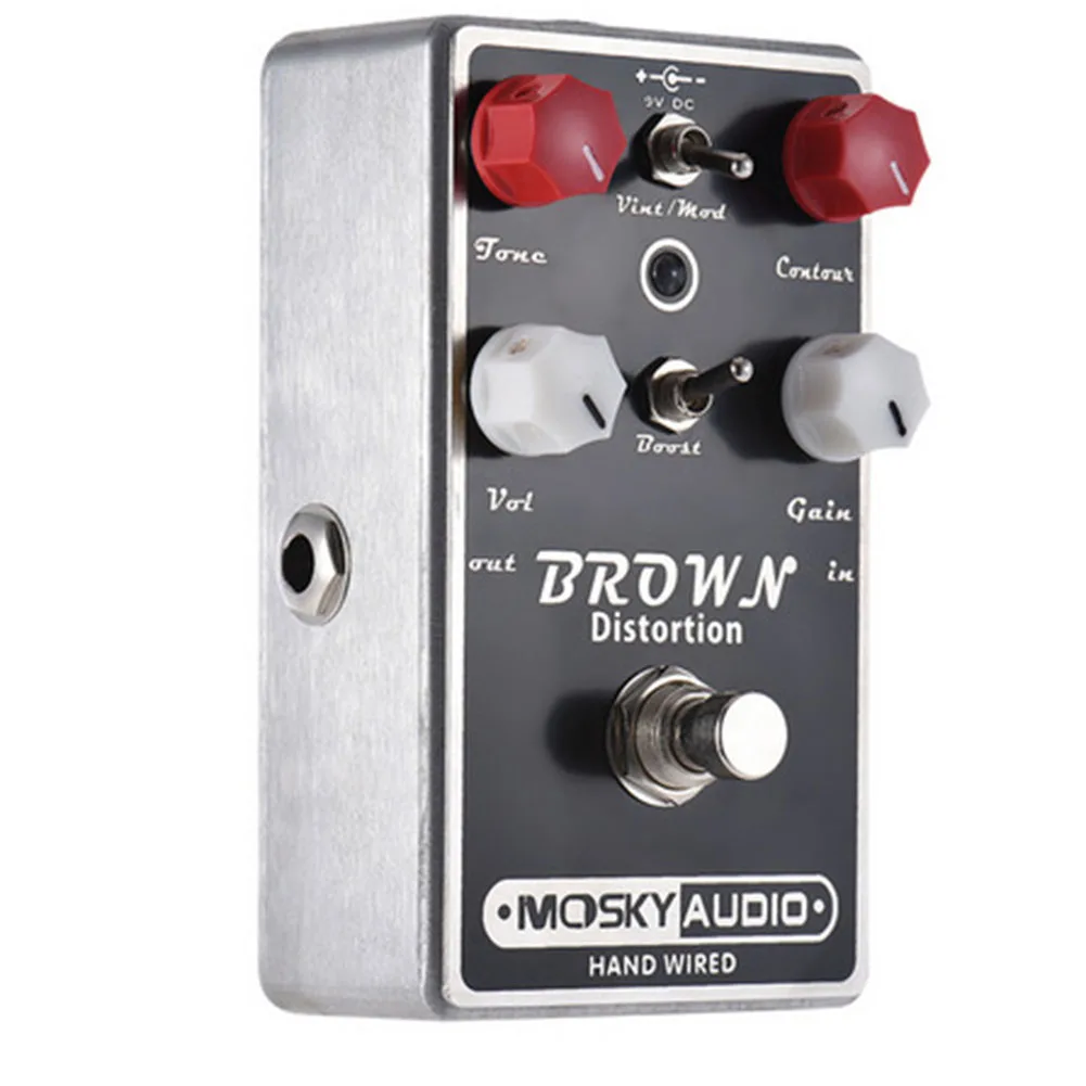Get the Best Sound for Your Guitar with Mosky Brown Distortion Guitar Effect Pedal Vintage/Modern Switch & Boost Switch
Get the Best Sound for Your Guitar with Mosky Brown Distortion Guitar Effect Pedal Vintage/Modern Switch & Boost Switch