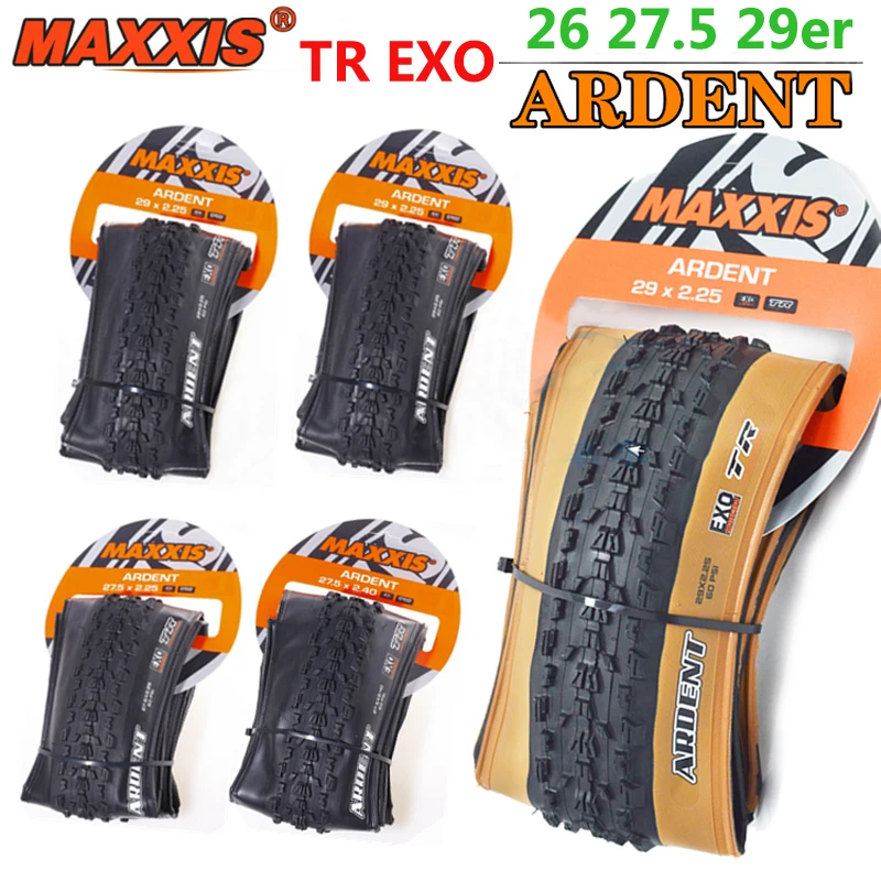 

MAXXIS ARDENT Tubeless TR MTB Bike Tire EXO 26x2.25 27.5x2.25/2.4 29x2.25 29*2.4 29er Fold Bicycle Tyre ENDURO/AM/Trail pneu