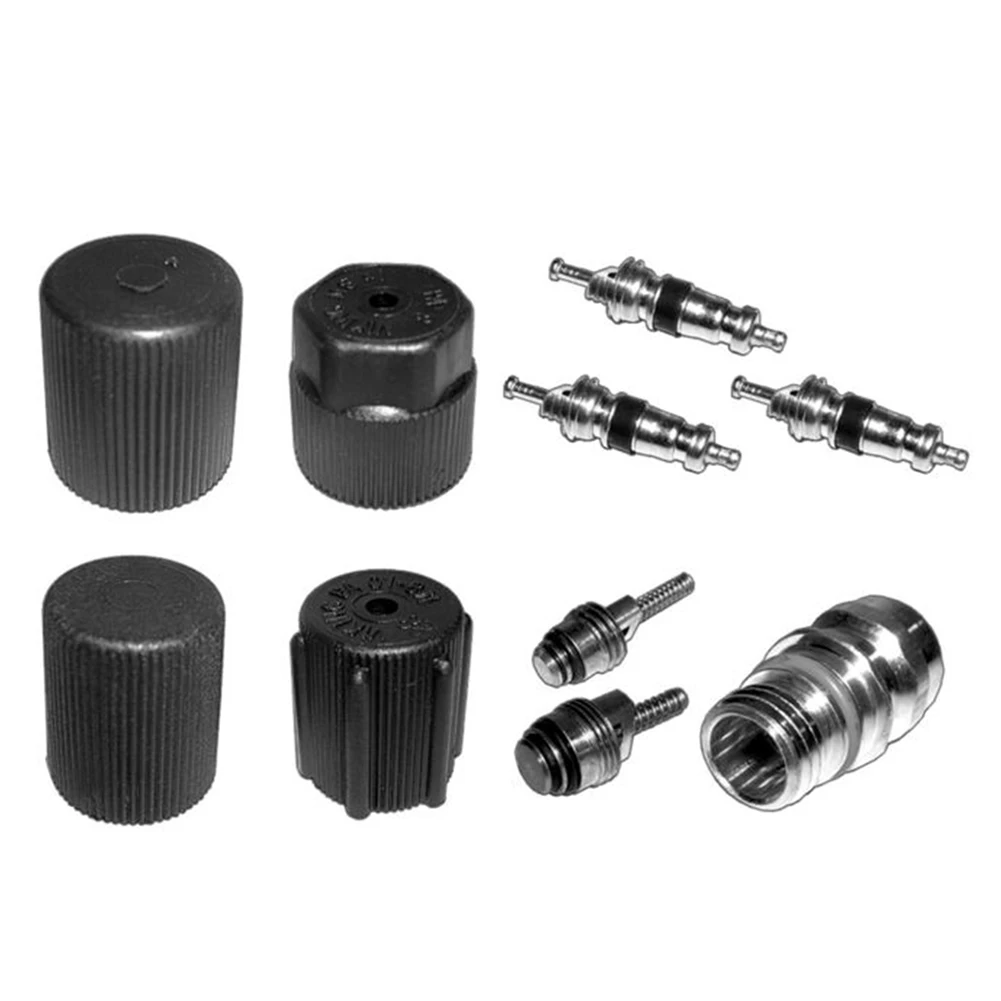 10Pcs/Set Universal Car Air Conditioning Service A/C AC System Cap Valve Cores Seal Kit R134a Seal Kit Air Conditioning Service
10Pcs/Set Universal Car Air Conditioning Service A/C AC System Cap Valve Cores Seal Kit R134a Seal Kit Air Conditioning Service