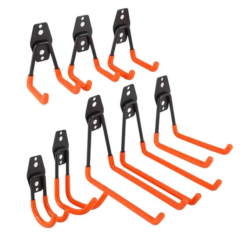 Heavy Duty Metal Hook Garage Organizer Wall Mount Bicycle Hanger Hooks Wall Mount Anti-Slip Storage Hook For Ladders Garden Tool
Heavy Duty Metal Hook Garage Organizer Wall Mount Bicycle Hanger Hooks Wall Mount Anti-Slip Storage Hook For Ladders Garden Tool