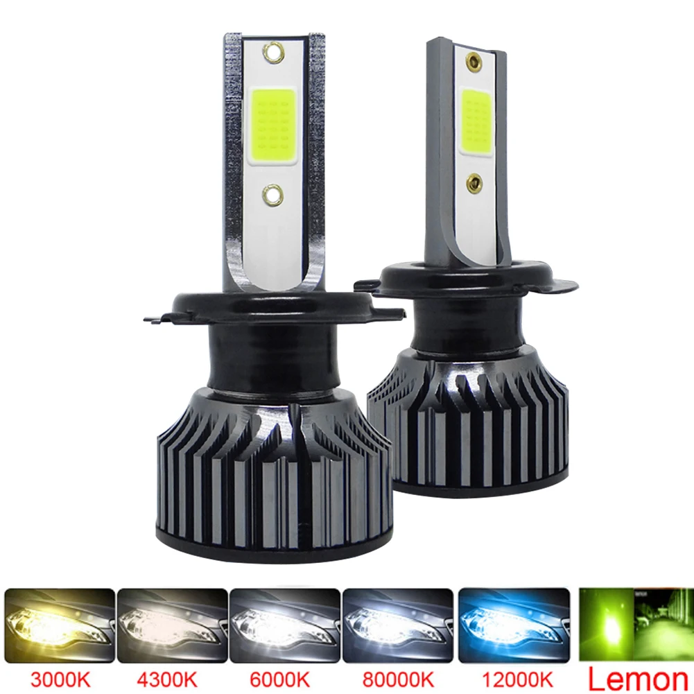 2Pcs Mini H4 H7 LED Car Headlight Bulb 20000LM 6000K H1 H3 H11 H13 9012 9005 HB3 9006 HB4 881 H27 Running Auto Fog Head Lamp
2Pcs Mini H4 H7 LED Car Headlight Bulb 20000LM 6000K H1 H3 H11 H13 9012 9005 HB3 9006 HB4 881 H27 Running Auto Fog Head Lamp