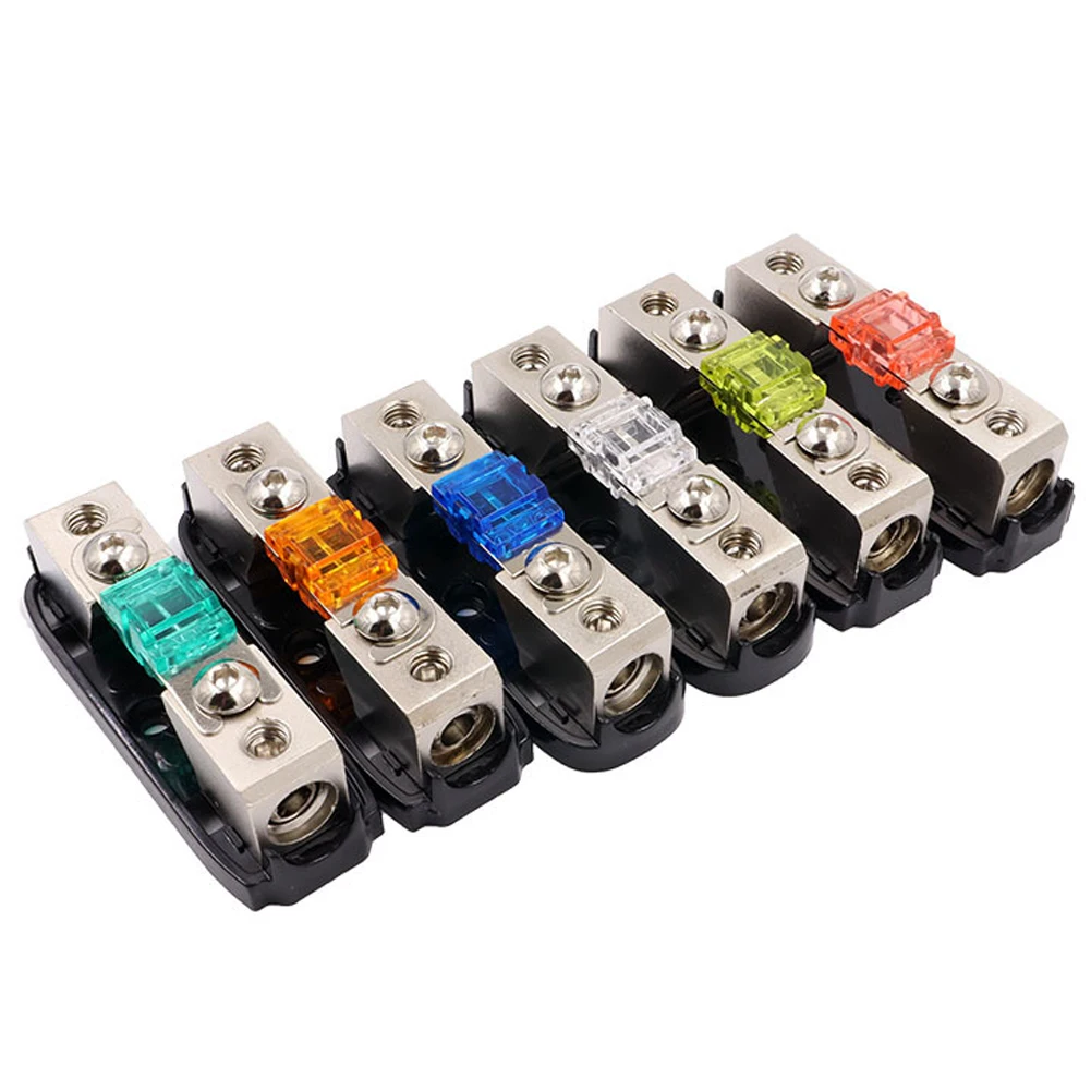 Car Audio Fuse Power Fuse Holder Stereo Audio Single Way AGU Fuse Holder Power Distribution Block Fusebox 30-150A
Car Audio Fuse Power Fuse Holder Stereo Audio Single Way AGU Fuse Holder Power Distribution Block Fusebox 30-150A