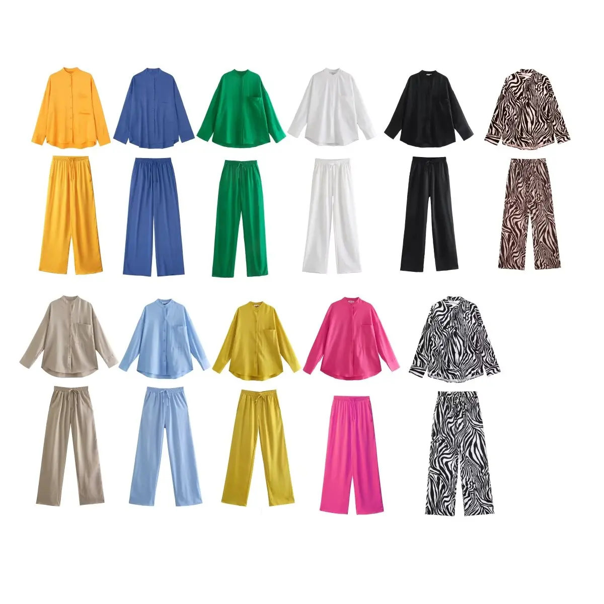 Women 2023 New Fashion Pocket ornament droop Blouses Vintage Long Sleeve Button-up Female Shirts Chic Tops
Women 2023 New Fashion Pocket ornament droop Blouses Vintage Long Sleeve Button-up Female Shirts Chic Tops