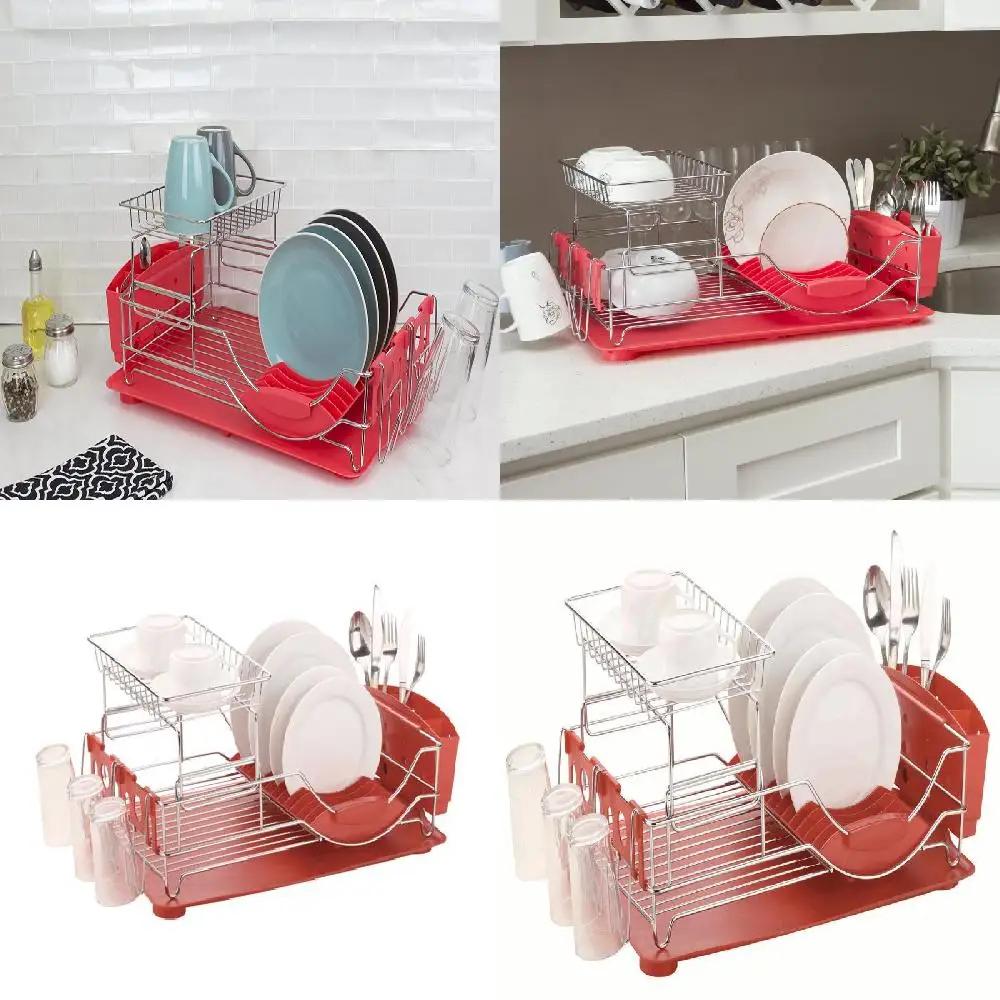 Sturdy & Practical Kitchen Storage & Organization Food Containers Set Dish Drainer Organizer - Space Saving & Easy to Clean.
Sturdy & Practical Kitchen Storage & Organization Food Containers Set Dish Drainer Organizer - Space Saving & Easy to Clean.