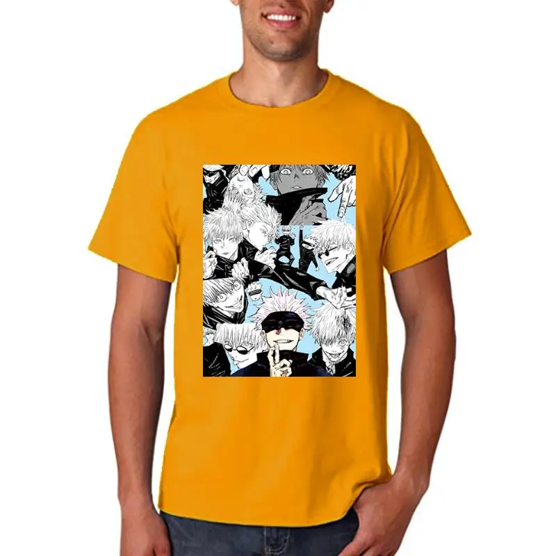 Comics Satru Gojo Cool Jujutsu Womens T-Shirt Street Trendy Summer 2022 T-Shirts Hip Hop Casual Tshirts Harajuku Black Tee Women
Comics Satru Gojo Cool Jujutsu Womens T-Shirt Street Trendy Summer 2022 T-Shirts Hip Hop Casual Tshirts Harajuku Black Tee Women