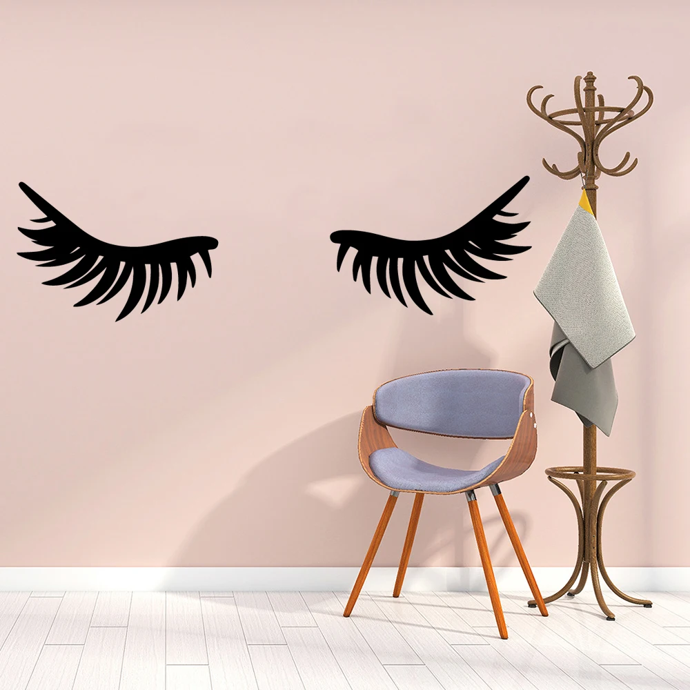 Creative Eyelash Beauty Salon Wall Sticker Vinyl Decal Decoration Fashion For Kids Rooms Art Home Decor Mural
Creative Eyelash Beauty Salon Wall Sticker Vinyl Decal Decoration Fashion For Kids Rooms Art Home Decor Mural