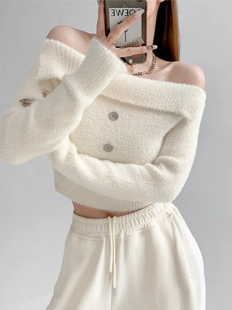 Свитер женский на одно плечо, с длинным рукавом, 1HX4
Свитер женский на одно плечо, с длинным рукавом, 1HX4