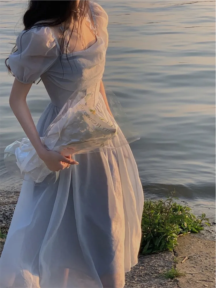 New Summer Women Elegant Casual Midi Dress Vintage Sexy Prom Vestidos Femme Fashion Evening Clothes Robe
New Summer Women Elegant Casual Midi Dress Vintage Sexy Prom Vestidos Femme Fashion Evening Clothes Robe