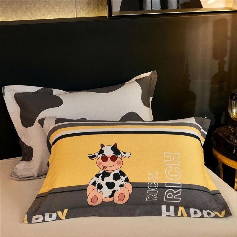 Pure cotton matte pillowcase thickened twill cotton envelope pillowcase single person pillowcase in pairs
Pure cotton matte pillowcase thickened twill cotton envelope pillowcase single person pillowcase in pairs