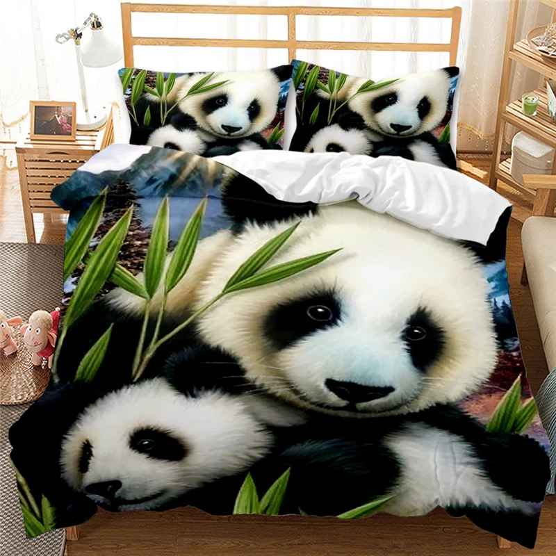 Panda Tiger Bedding Set 3D Printed Animal Duvet Cover Comfort Bed Set Pillowcase Kids Teens Adults Bedroom Decor Quilt Cover
Panda Tiger Bedding Set 3D Printed Animal Duvet Cover Comfort Bed Set Pillowcase Kids Teens Adults Bedroom Decor Quilt Cover