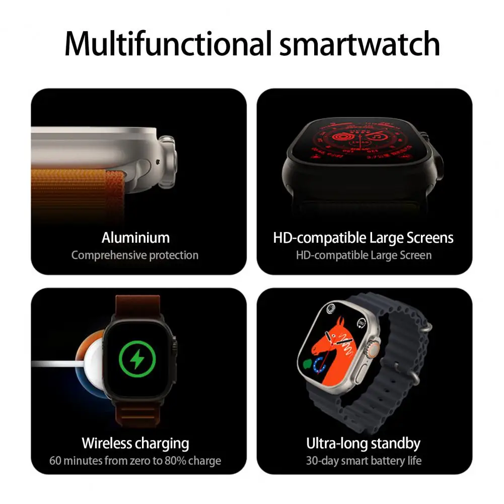 Stylish Handsfree Calling Wireless Charging Support Calorie/ Distance Calculation Smart Watch Fitness Tracking
Stylish Handsfree Calling Wireless Charging Support Calorie/ Distance Calculation Smart Watch Fitness Tracking