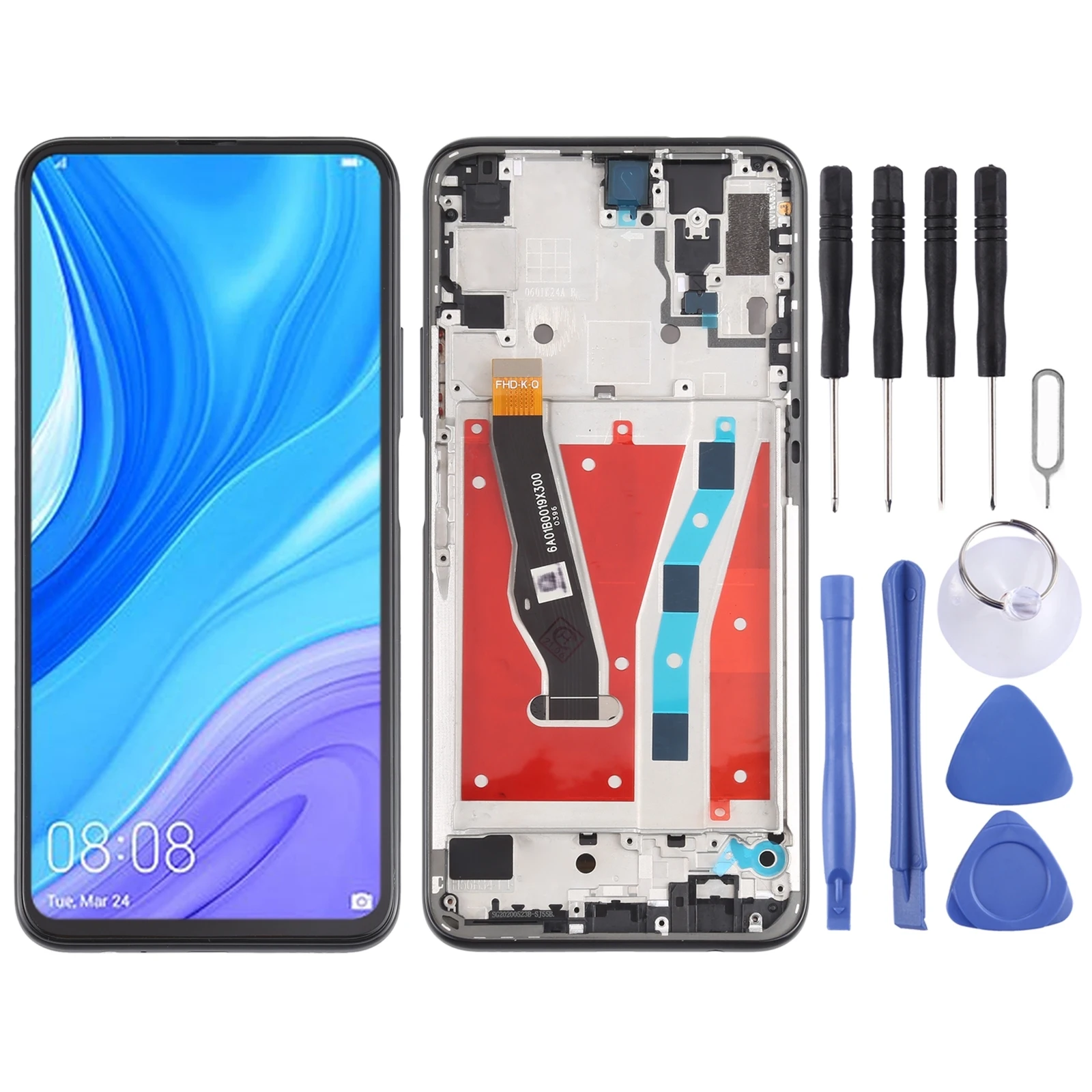New for Huawei P smart Pro 2019 LCD Screen with Frame LCD Touch Screen Digitizer Assembly Replacement
New for Huawei P smart Pro 2019 LCD Screen with Frame LCD Touch Screen Digitizer Assembly Replacement