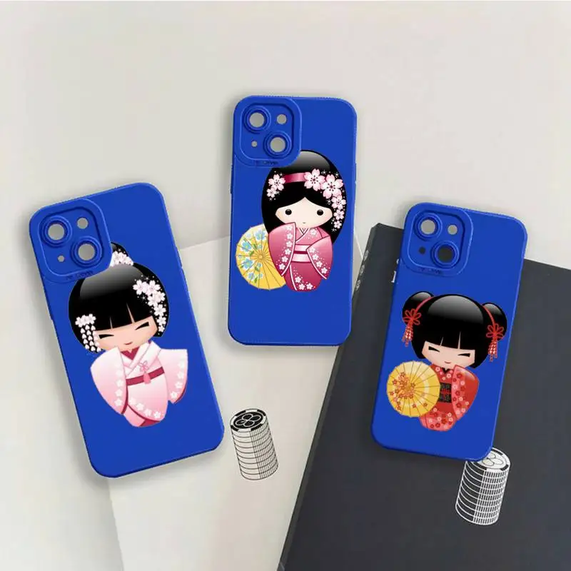 Japanese Kokeshi Doll cute Phone Case For iPhone 13 12 11 Pro MAX Mini X XS XR 7 8 Plus Camera Lens Liquid Silicone Klein Blue
Japanese Kokeshi Doll cute Phone Case For iPhone 13 12 11 Pro MAX Mini X XS XR 7 8 Plus Camera Lens Liquid Silicone Klein Blue