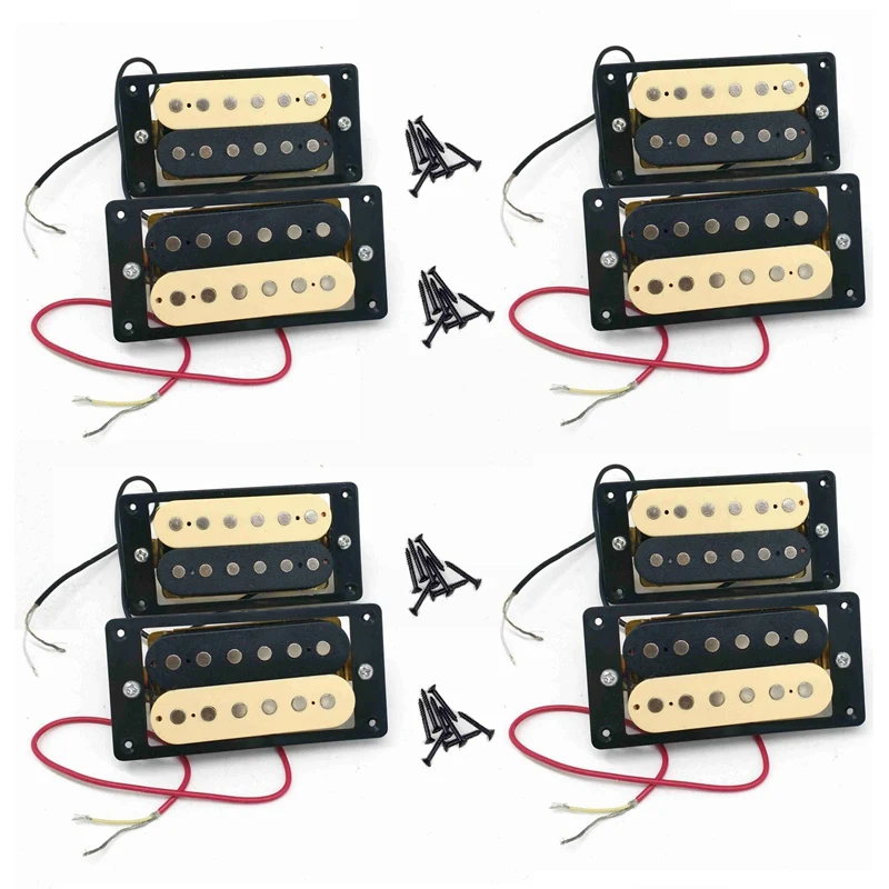 8Pcs Electric Guitar Pickups 50/52 Zebra Faced Humbucker Double Coil Electric Guitar Pickups 
8Pcs Electric Guitar Pickups 50/52 Zebra Faced Humbucker Double Coil Electric Guitar Pickups
