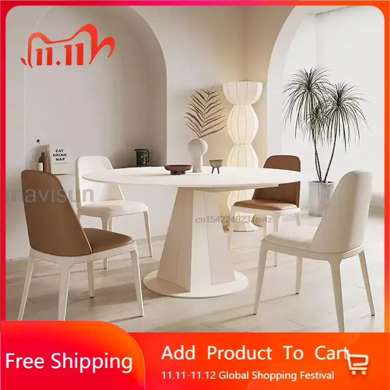 Multifunctional Rock Dining Panel Desktop Round Table White Folding Furniture Space Savers Simplicity Dining Table Chairs Sets
Multifunctional Rock Dining Panel Desktop Round Table White Folding Furniture Space Savers Simplicity Dining Table Chairs Sets