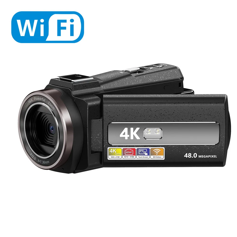 4K 48MP Digital Video Camera 1920 X 1080 Full HD 3.0 Inch LCD Screen 16X Zoom Remote Control DV Camcorder
4K 48MP Digital Video Camera 1920 X 1080 Full HD 3.0 Inch LCD Screen 16X Zoom Remote Control DV Camcorder