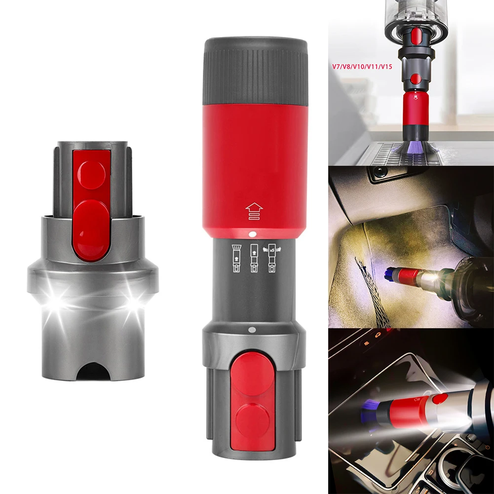 LED Automatic Cleaning Scratch-Free Dusting Brush Lighting Adapter Converter 17.3*4.2*3.5 CM For Dyson V7 V8 V10 V11 V12 V15
LED Automatic Cleaning Scratch-Free Dusting Brush Lighting Adapter Converter 17.3*4.2*3.5 CM For Dyson V7 V8 V10 V11 V12 V15