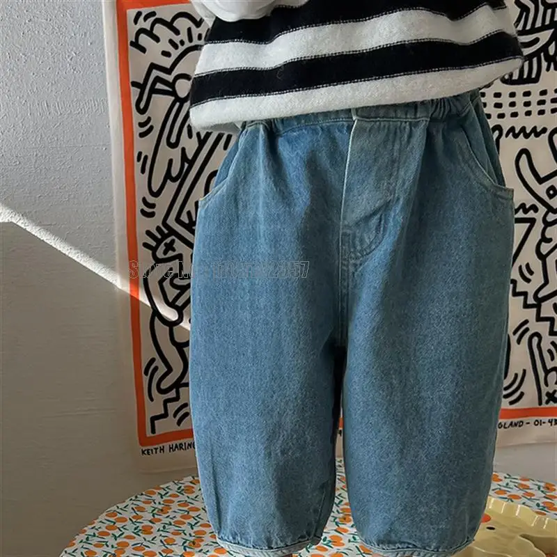 Jeans Boys Casual Clothes Pants Spring Denim Girls Baby Kids Cotton Casual Trousers Toddler Fashion Autumn Children
Jeans Boys Casual Clothes Pants Spring Denim Girls Baby Kids Cotton Casual Trousers Toddler Fashion Autumn Children