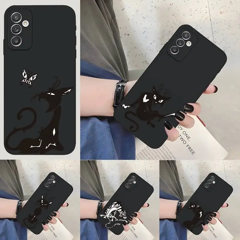 Black Cat Phone Case For Samsung S22Ultra S22 S30 S21 S10 E Plus Ultra Fe Lite S9Plus Trendy Funda Shell Cover
Black Cat Phone Case For Samsung S22Ultra S22 S30 S21 S10 E Plus Ultra Fe Lite S9Plus Trendy Funda Shell Cover