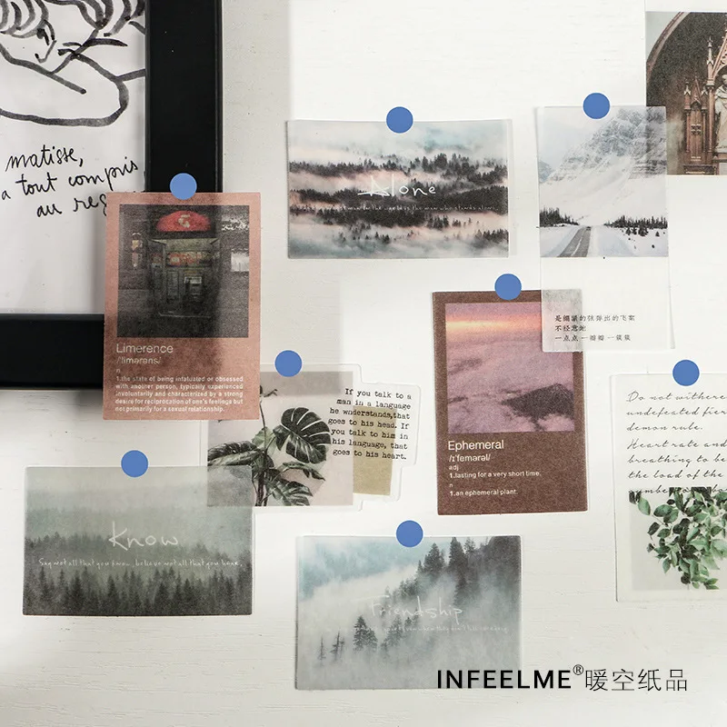 BULA 40 Pcs Vintage INS Photo DIY Diary Decoration Label Sticker Album Scrapbooking Accessories for Junk Journal Junk Journal
BULA 40 Pcs Vintage INS Photo DIY Diary Decoration Label Sticker Album Scrapbooking Accessories for Junk Journal Junk Journal