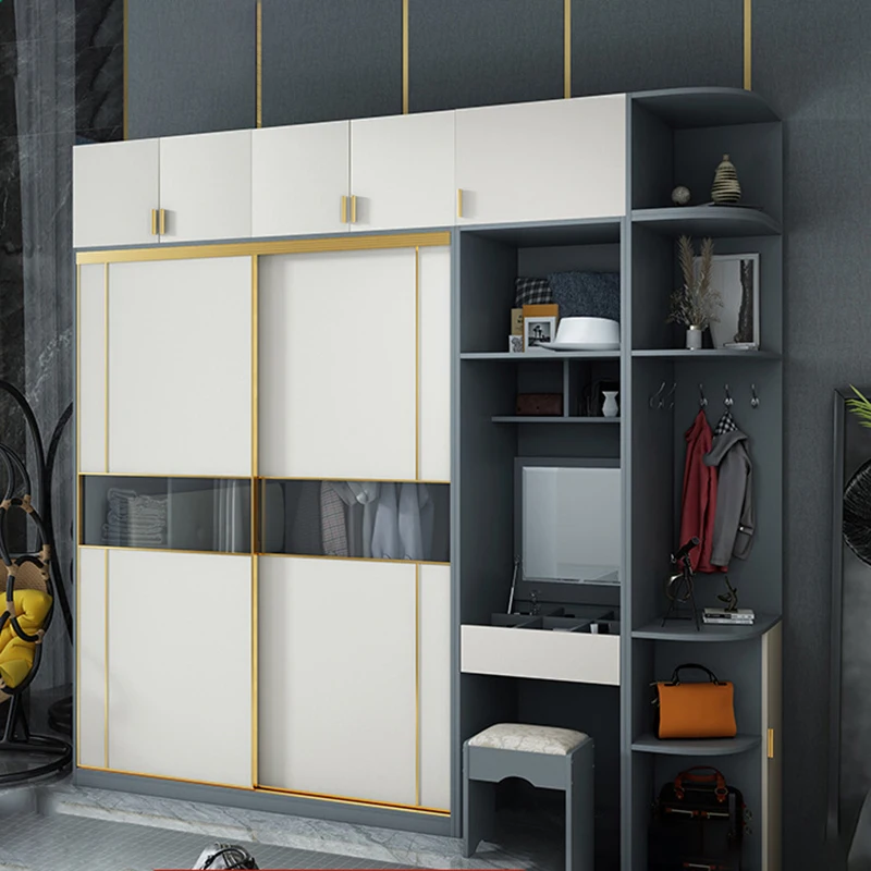 Light Luxury Modern Home Master Bedroom Furniture Economic Sliding Door Clothing Closet Wardrobe
Light Luxury Modern Home Master Bedroom Furniture Economic Sliding Door Clothing Closet Wardrobe