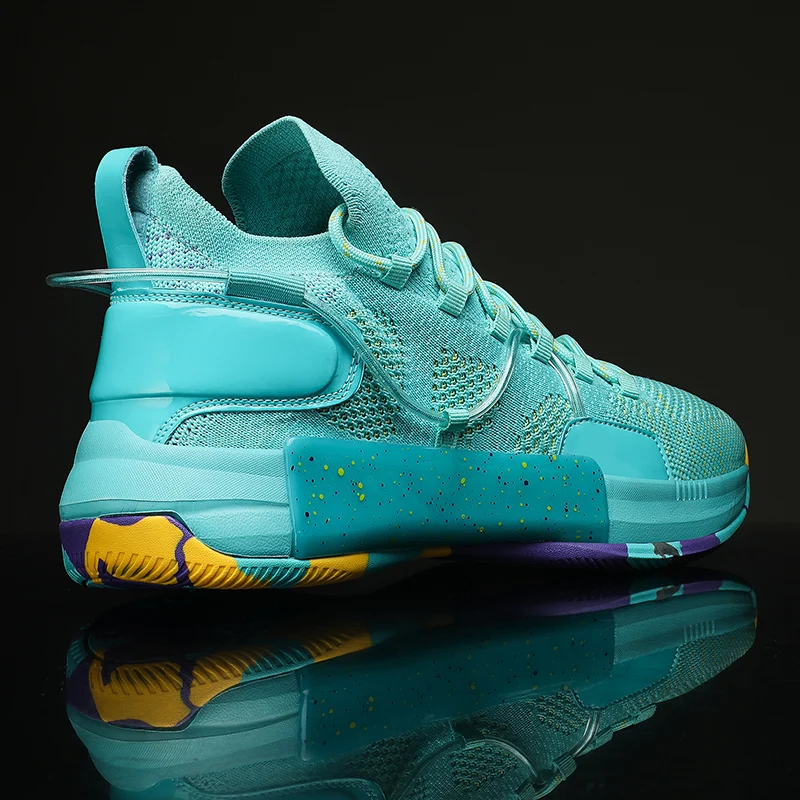Lightweight Men's Basketball Shoes Cushioning Non-Slip Wearable Women Sports Sneakers Formotion Unisex Colorful Tenis Masculino
Lightweight Men's Basketball Shoes Cushioning Non-Slip Wearable Women Sports Sneakers Formotion Unisex Colorful Tenis Masculino