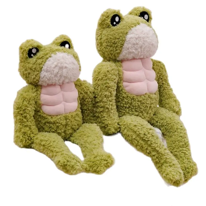 35/45cm Creative Strong Frog Plush Toy Stuffed Animal Kawaii Soft Muscle Frog Doll Cute Plushies Christmas Gift for Child Kids
35/45cm Creative Strong Frog Plush Toy Stuffed Animal Kawaii Soft Muscle Frog Doll Cute Plushies Christmas Gift for Child Kids