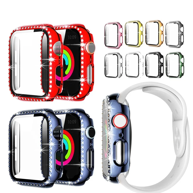 Protective Case For Apple Watch Case 45mm 40mm 44mm41mm42mm38mm Accessories Plated Screen Protector iWatch series 7 6 5 4 3 se 8
Protective Case For Apple Watch Case 45mm 40mm 44mm41mm42mm38mm Accessories Plated Screen Protector iWatch series 7 6 5 4 3 se 8