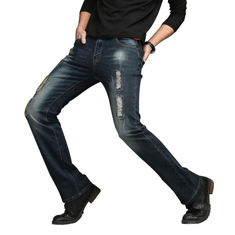 2023 New Casual Fashion Versatile Jeans Slim Fit Flare Pants Blue Black Straight Leg Pants
2023 New Casual Fashion Versatile Jeans Slim Fit Flare Pants Blue Black Straight Leg Pants