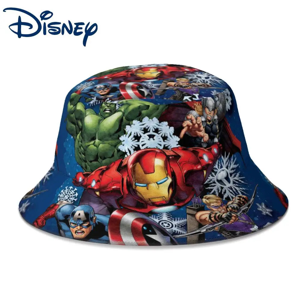 Summer Avengers Captain America Iron Man Bucket Hat for Women Men Outdoor Travel Bob Fisherman Hats Panama Sun Cap
Summer Avengers Captain America Iron Man Bucket Hat for Women Men Outdoor Travel Bob Fisherman Hats Panama Sun Cap
