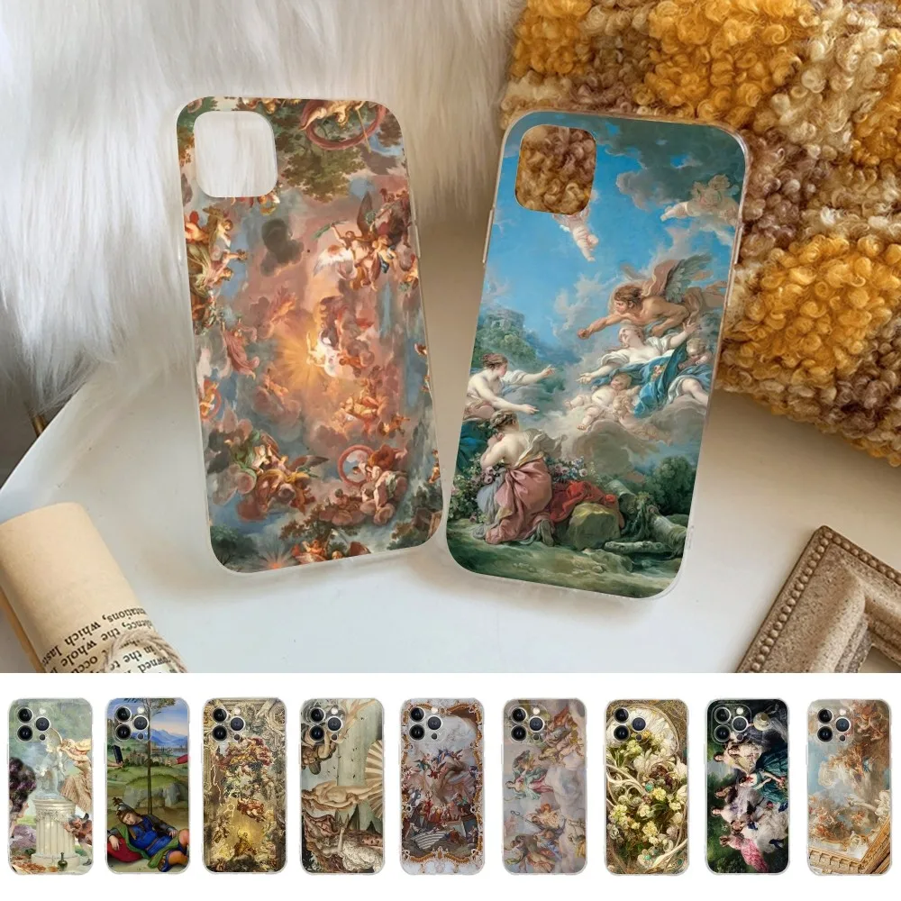 Renaissance Art Phone Case For IPhone 15 14 13 12 Mini 11 Pro XS Max X XR SE 6 7 8 Plus Soft Silicone Cover
Renaissance Art Phone Case For IPhone 15 14 13 12 Mini 11 Pro XS Max X XR SE 6 7 8 Plus Soft Silicone Cover
