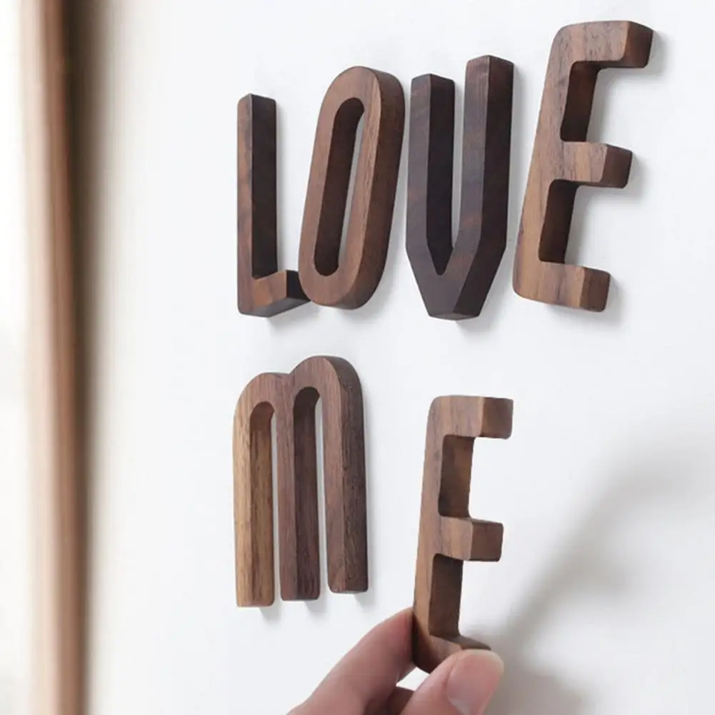 Letter Ornament Burr-free Smooth Surface Unpainted Nordic Style Wooden Alphabet Block DIY Home Wall Decor Photography Prop
Letter Ornament Burr-free Smooth Surface Unpainted Nordic Style Wooden Alphabet Block DIY Home Wall Decor Photography Prop