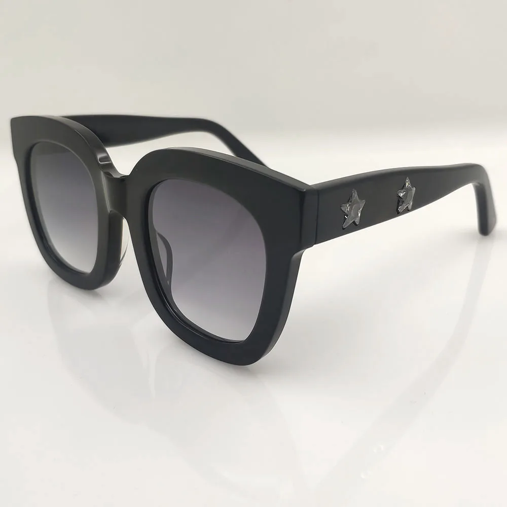 Star Diamond Oval Acetate Sunglasses Women Designer Black Sunglasses For Women GLASSES Steampunk Round Glasses Women 52-26-145
Star Diamond Oval Acetate Sunglasses Women Designer Black Sunglasses For Women GLASSES Steampunk Round Glasses Women 52-26-145