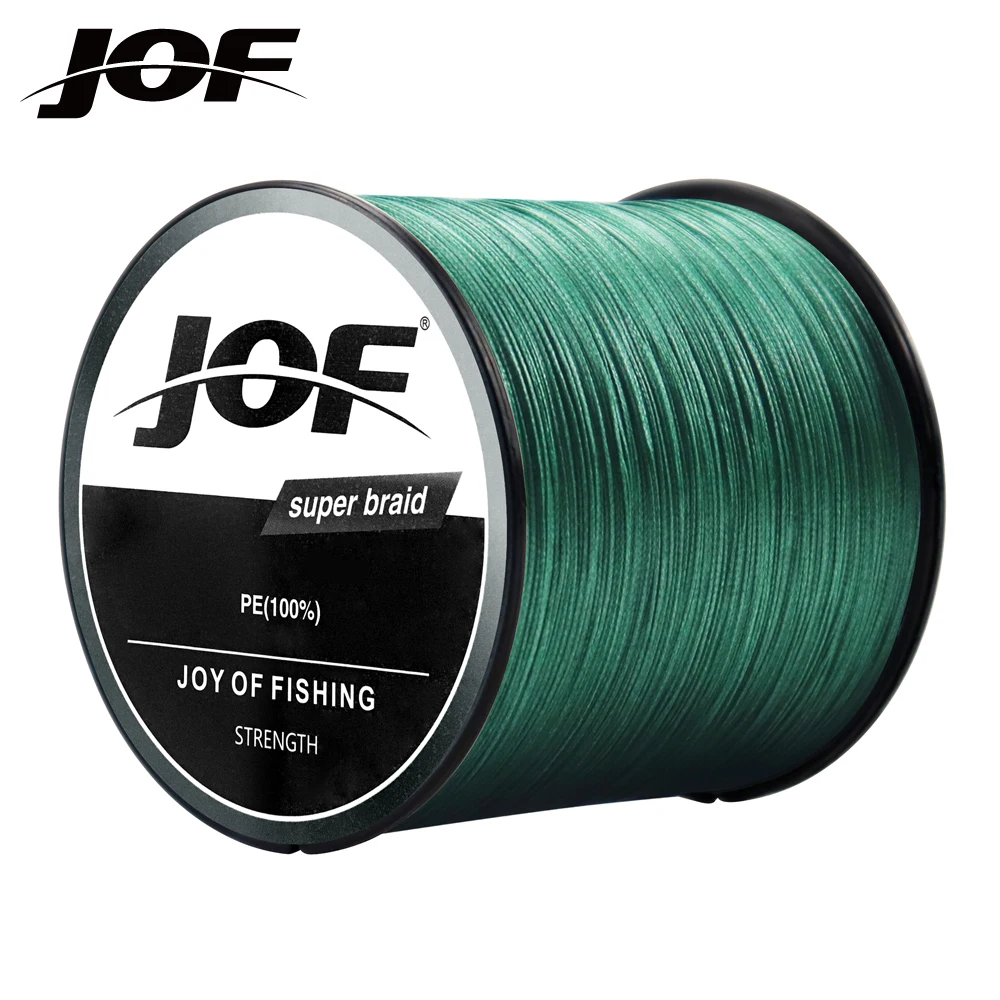 JOF 300M 500M 1000M 100% PE 9 Strands Braided Fishing Line Multifilament Fishing Line Super strong for Carp Fishing Wire 
JOF 300M 500M 1000M 100% PE 9 Strands Braided Fishing Line Multifilament Fishing Line Super strong for Carp Fishing Wire
