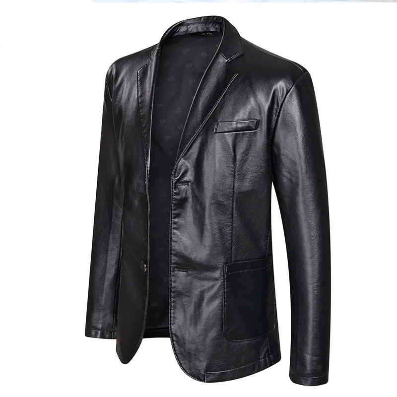 New Fasion Leater Jackets Men's Jacket Button Outwear Men's Coats 2023 Sprin Autumn PU Jacket Coat Plus Size 5XL 6XL 7XL
New Fasion Leater Jackets Men's Jacket Button Outwear Men's Coats 2023 Sprin Autumn PU Jacket Coat Plus Size 5XL 6XL 7XL