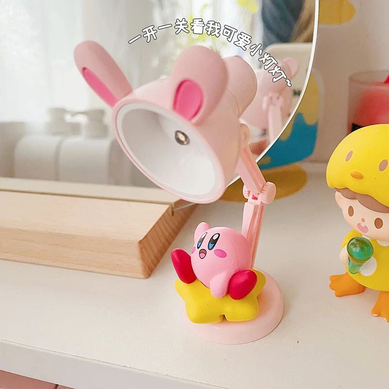 Cute Kawaii Kirby Mini DIY LED Night Light Bedroom Sleep Light Girls Dormitory Girl Heart Eye Protection Small Table Lamp 
Cute Kawaii Kirby Mini DIY LED Night Light Bedroom Sleep Light Girls Dormitory Girl Heart Eye Protection Small Table Lamp