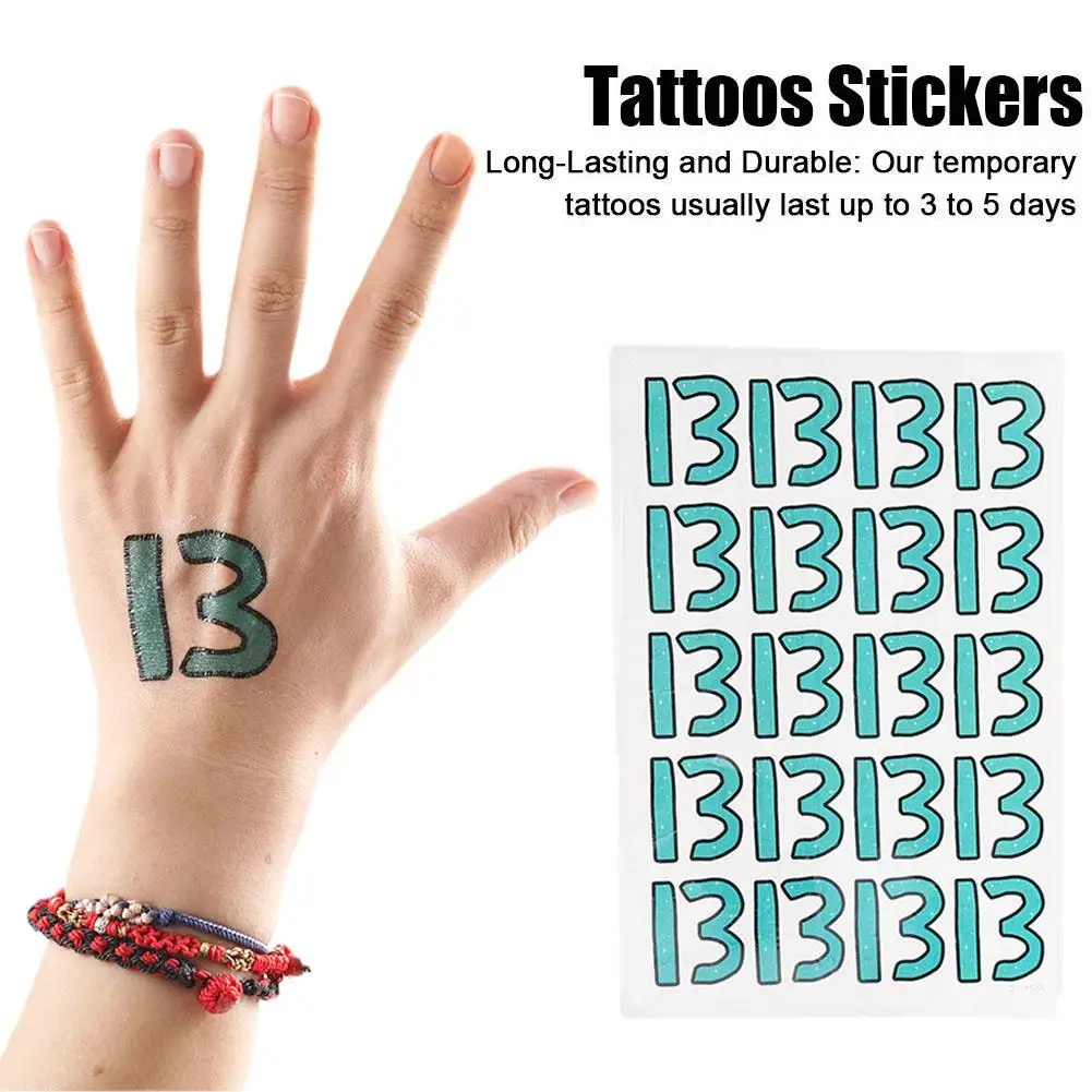 Disposable Tattoo Stickers Concert Fan Support Stickers Concert Stickers Tattoo Art Safe Body Lasting Accessory Party Water N2X1
Disposable Tattoo Stickers Concert Fan Support Stickers Concert Stickers Tattoo Art Safe Body Lasting Accessory Party Water N2X1